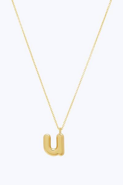 Bubbly U Pendant Necklace