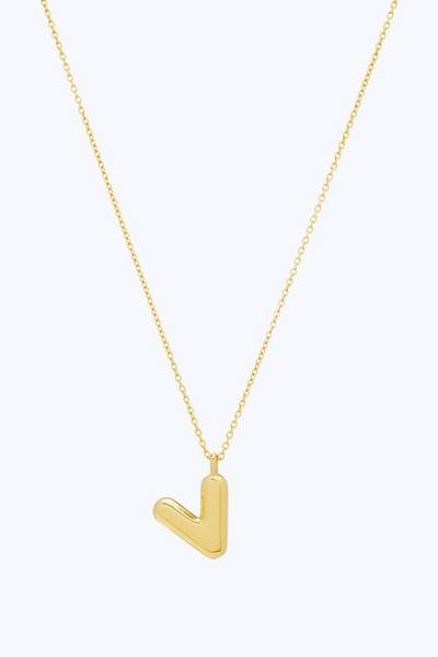 Bubbly V Pendant Necklace