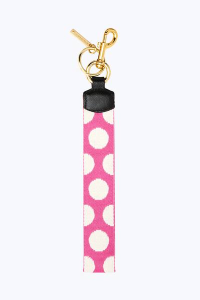 Polka Dot Webbing Bag Charm