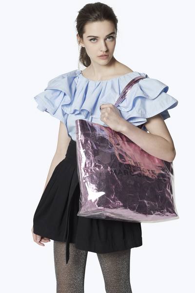 The Foil Tote-Alternate view