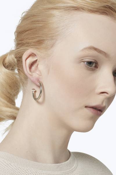 Small Stud-End Hoops-Alternate view
