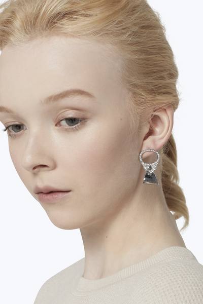 Sterling Silver Soda Tab Mismatched Studs-Alternate view