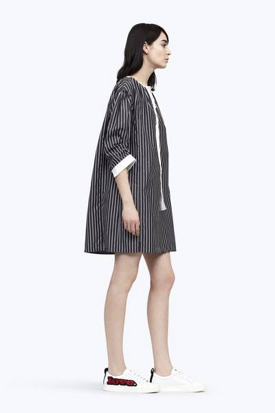 Striped Mini Dress-Alternate view