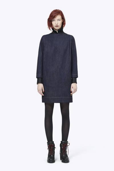 Denim Shift Dress