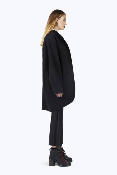 Wool Cocoon Coat-Alternate view