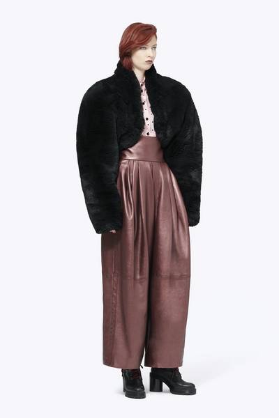 Plush Bolero Jacket-Alternate view