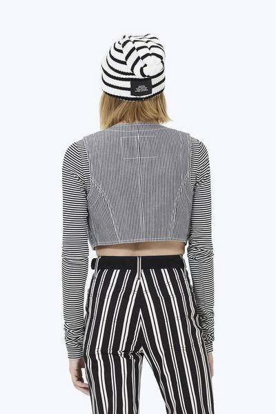 Dobby Striped Crosshatch Vest-Alternate view