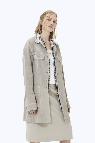 Suede Overcoat