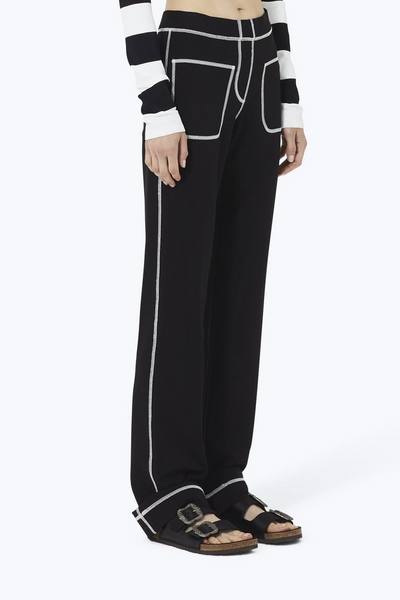 Patch-Pocket Cotton Jersey Pant-Alternate view