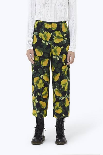 Printed Wide-Leg Pant