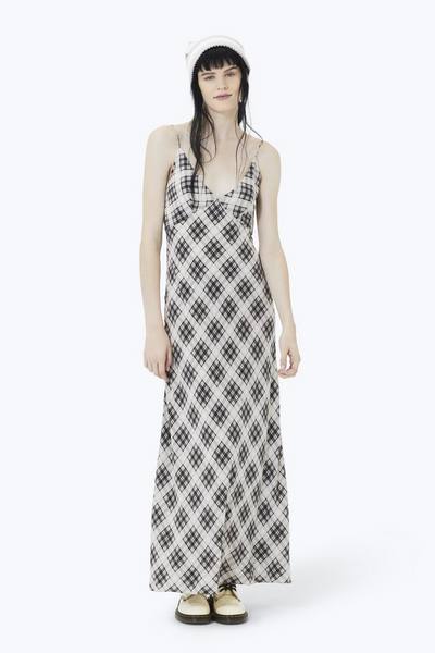 Plaid Strap Dress