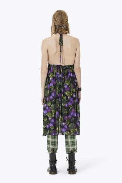 Printed Halter Dress-Alternate view