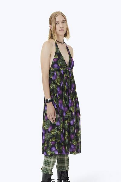 Printed Halter Dress