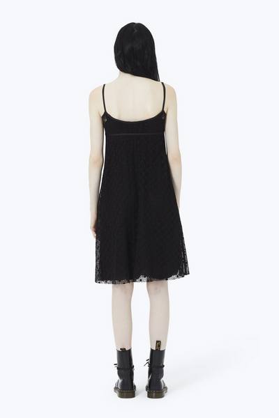 Embroidered Empire-Waist Strap Dress-Alternate view