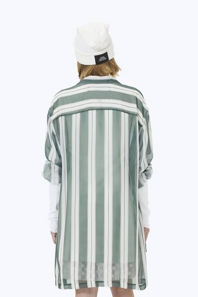 Oversized Striped Button-Down-Alternate view