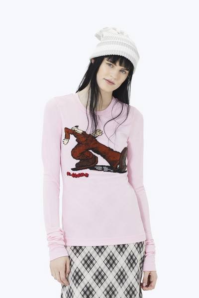 R. Crumb Beaded Long-Sleeve Tee