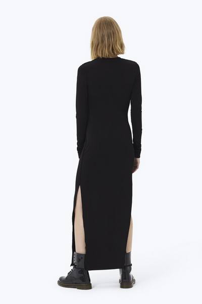 Midriff Cutout Knit Dress-Alternate view