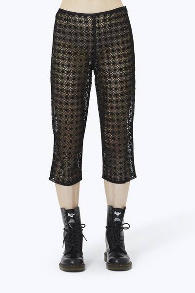 Embroidered Crop Pant