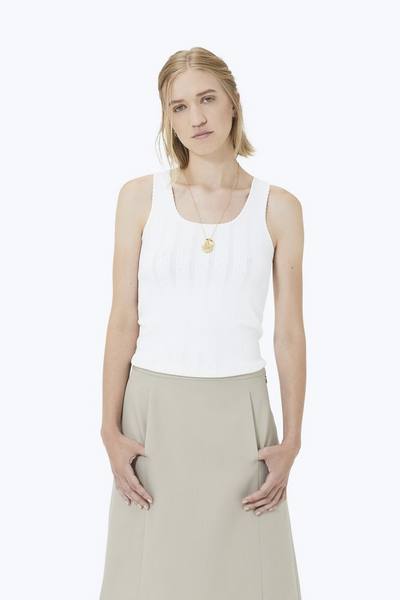 Pointelle Tank Top
