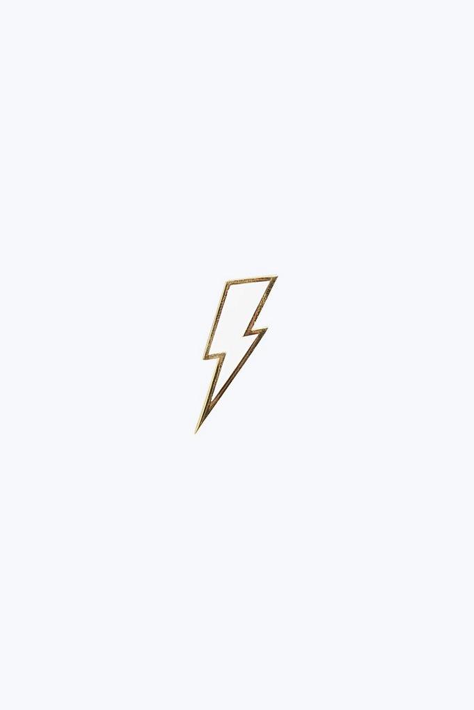 Enamel Lightning Bolt Pin