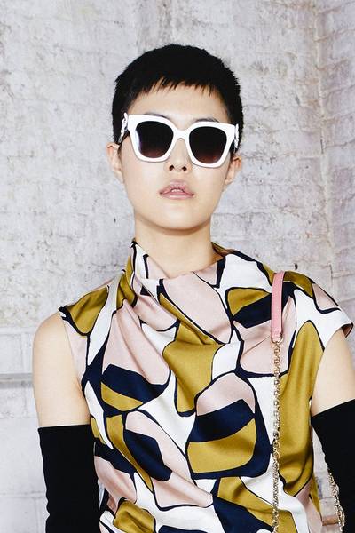 Daisy Square Sunglasses-Alternate view