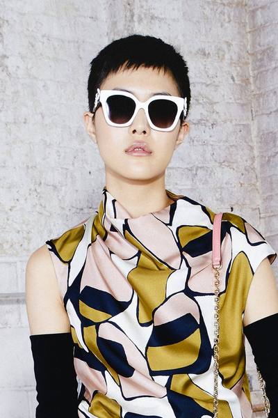 Daisy Square Sunglasses-Alternate view