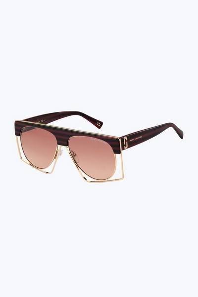 Modern Square-Top Sunglasses