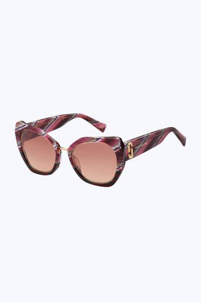 Abstracted Cat-Eye Sunglasses