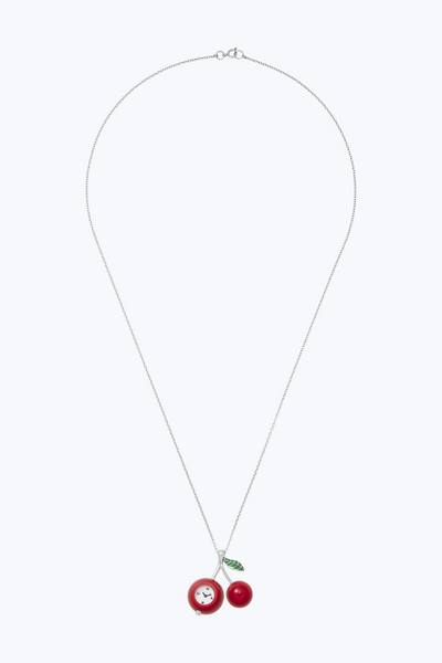Cherry Charm Watch Necklace-Alternate view