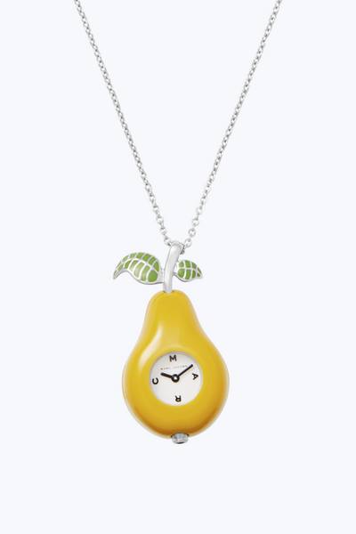 Pear Charm Watch Necklace
