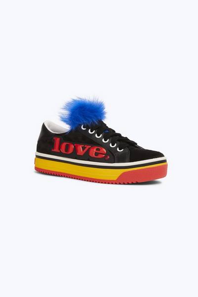 Love Empire Faux Fur Sneaker
