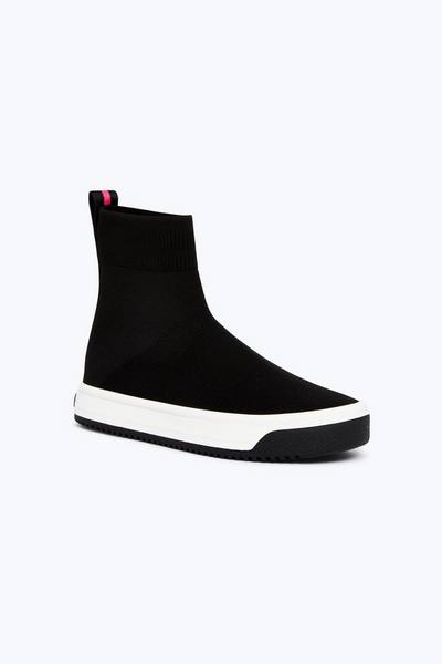 Solid Logo Dart Sock Sneaker