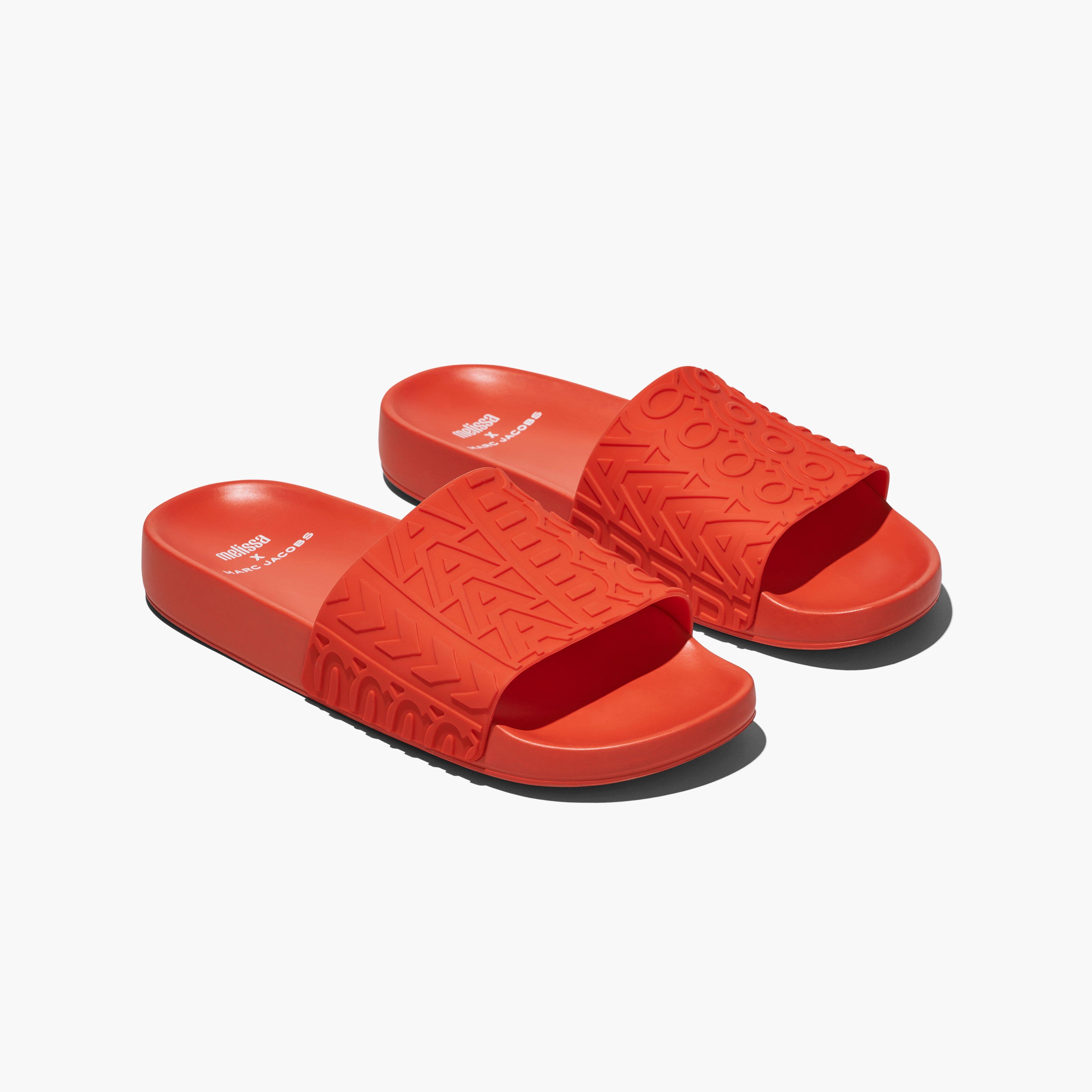 Melissa x Marc Jacobs Slide - ELECTRIC ORANGE