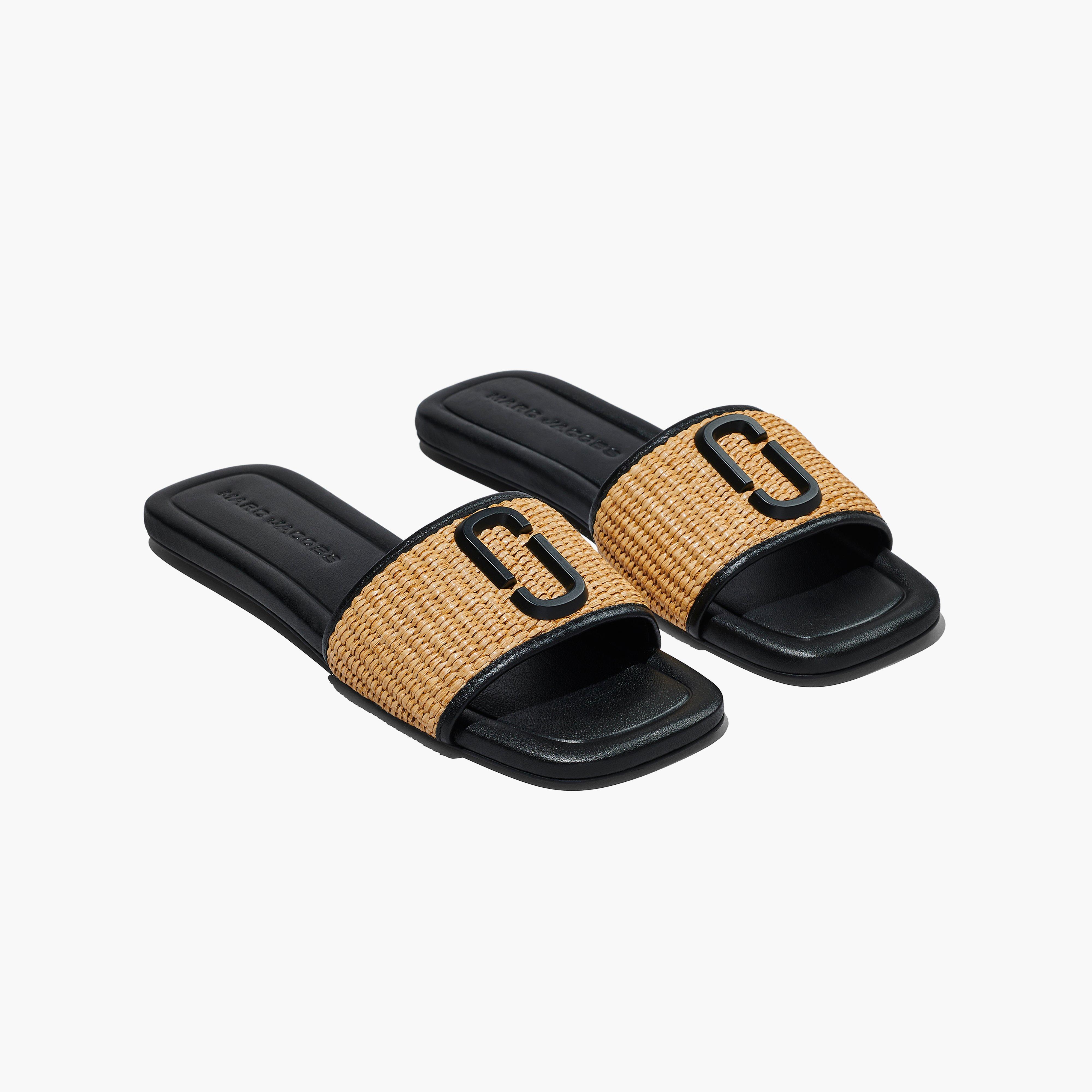 The J Marc Woven Sandal - NATURAL