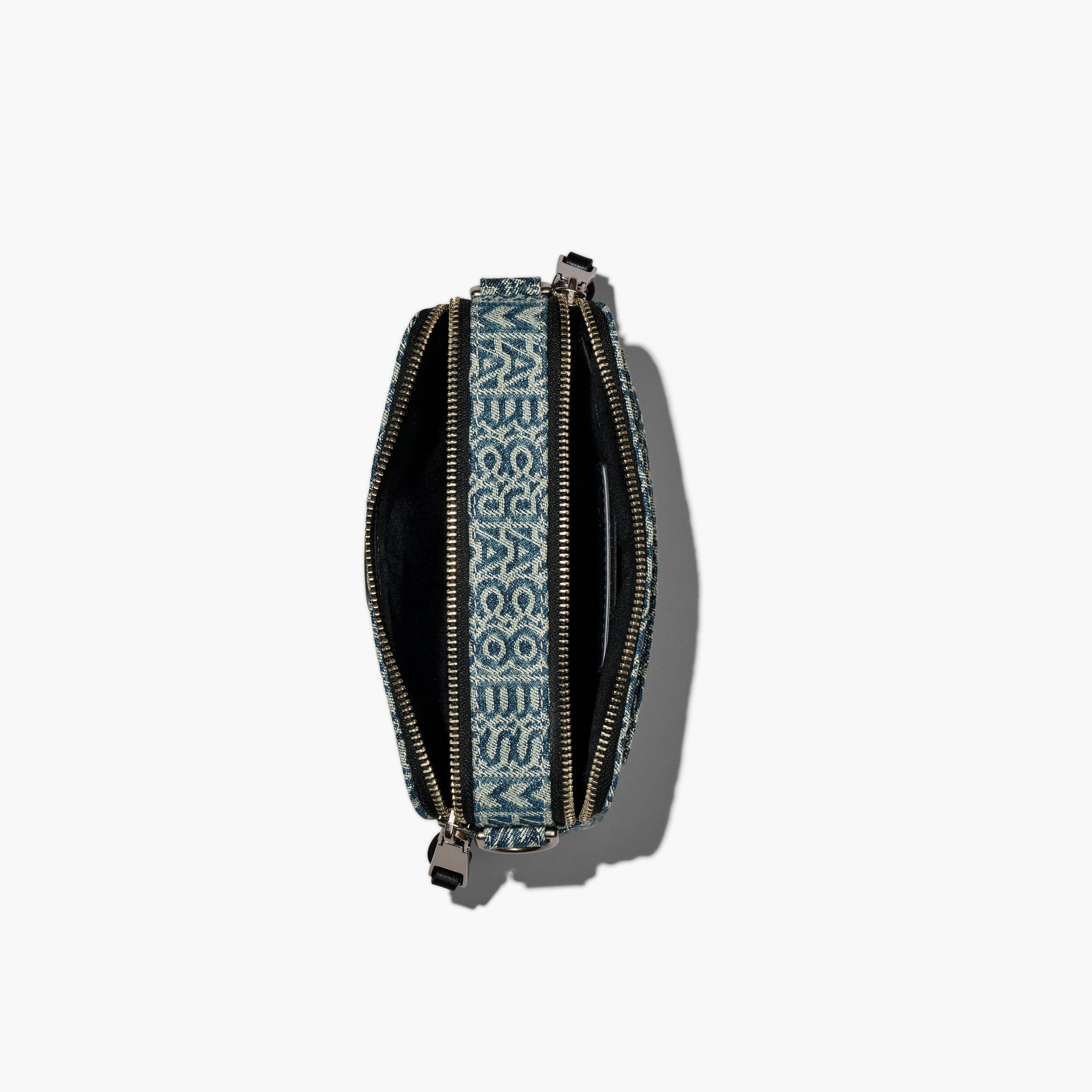 The Washed Monogram Denim Snapshot(The Snapshot)