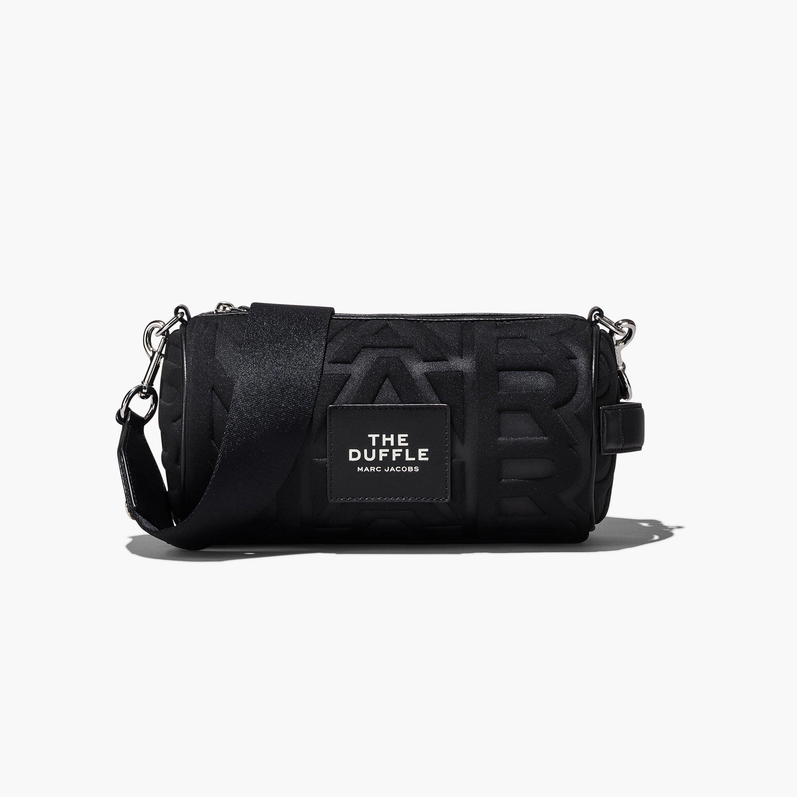 The Monogram Neoprene Duffle Bag - BLACK