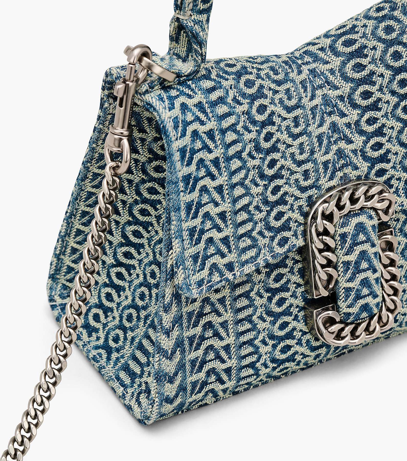 The Washed Monogram Denim St. Marc Mini Top Handle(View All Bags)