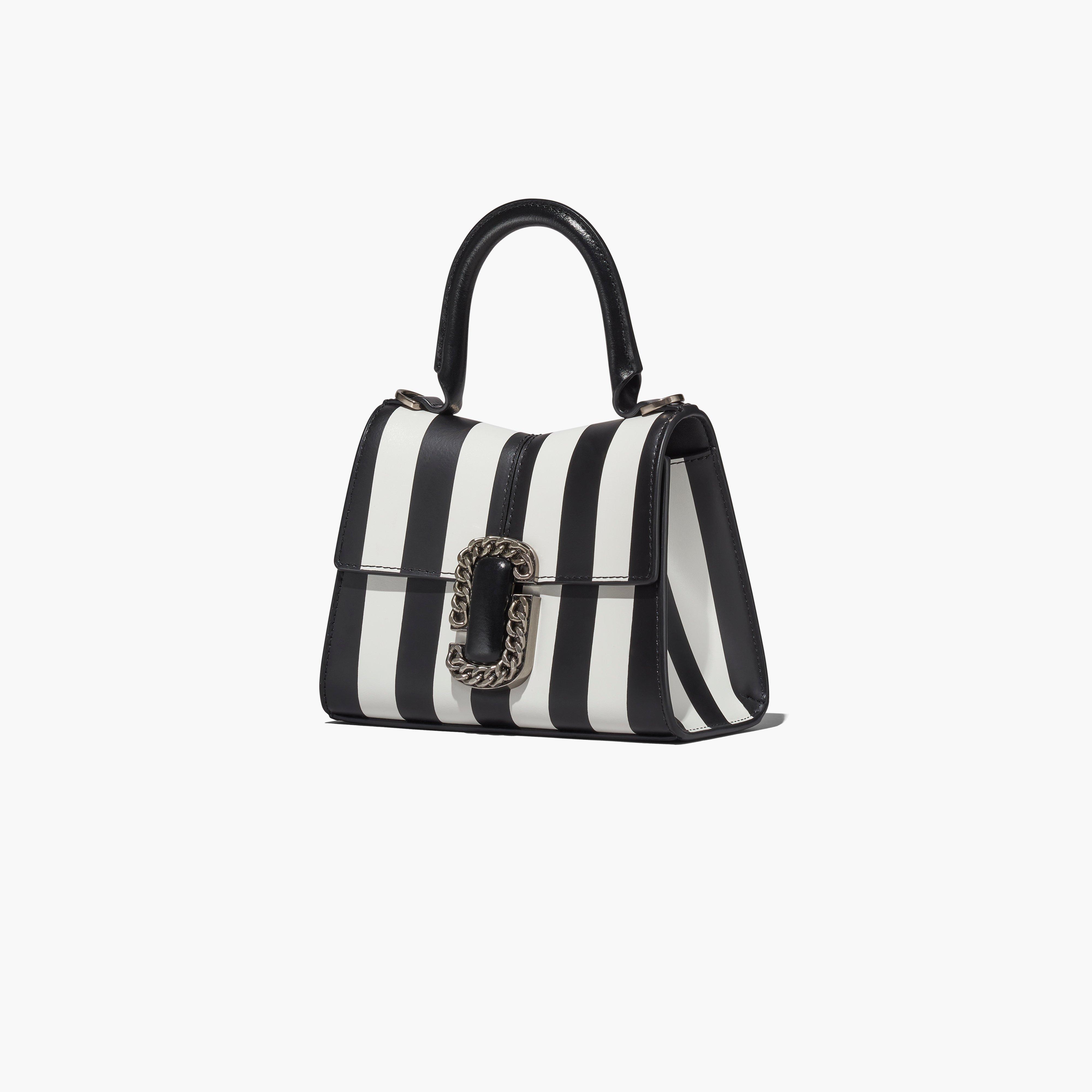 The Striped St. Marc Mini Top Handle(View All Bags)
