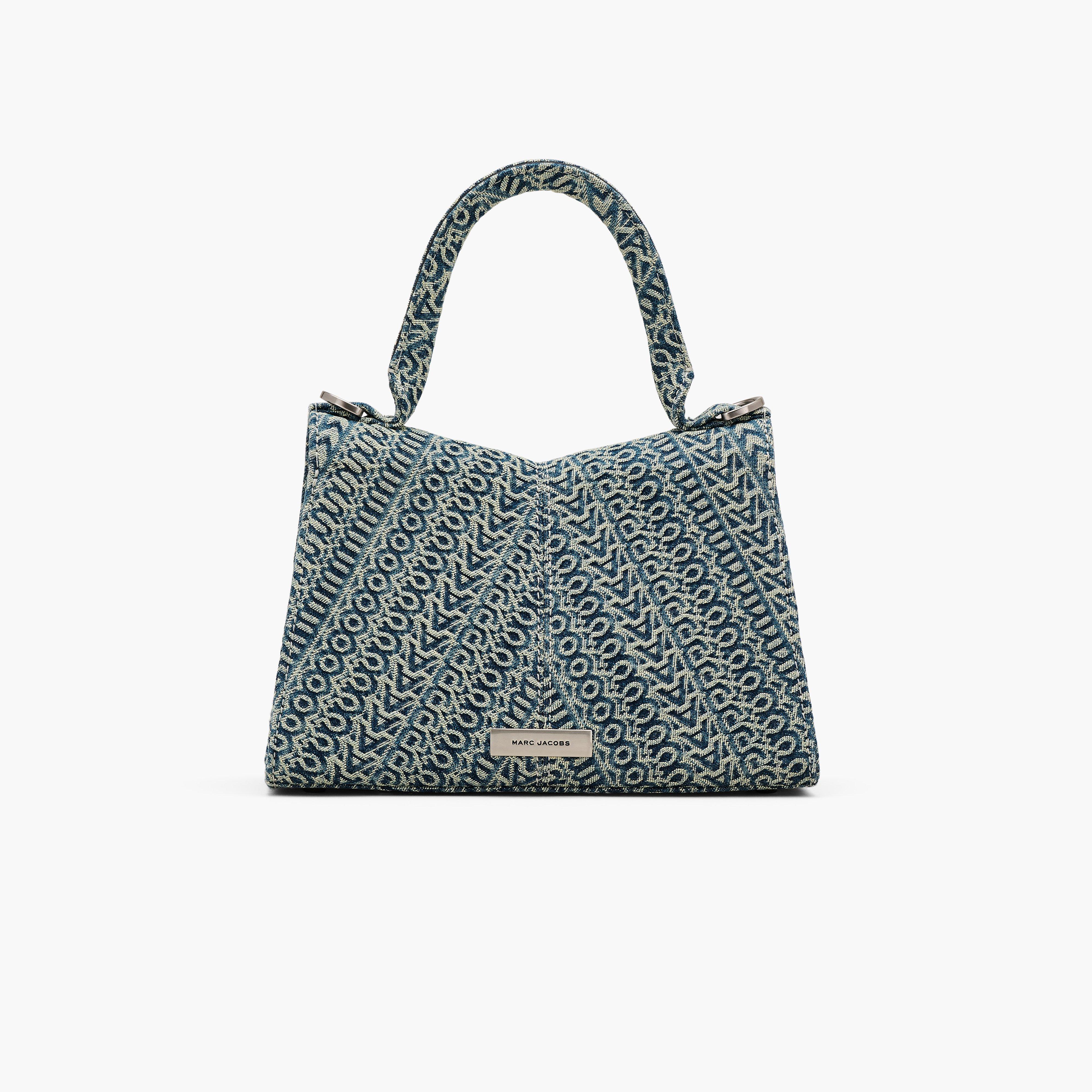 The Washed Monogram Denim St. Marc Top Handle(View All Bags)