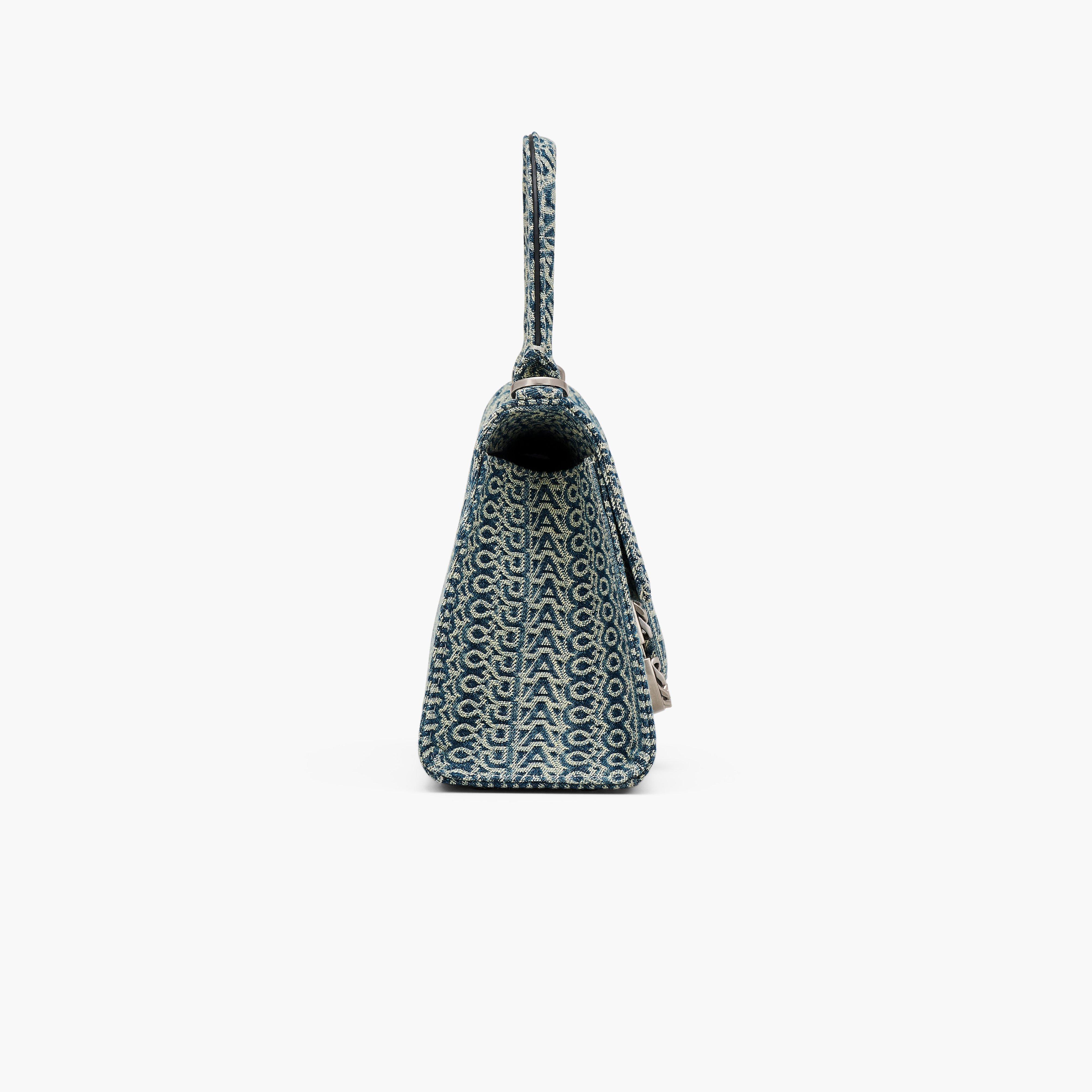 The Washed Monogram Denim St. Marc Top Handle(View All Bags)