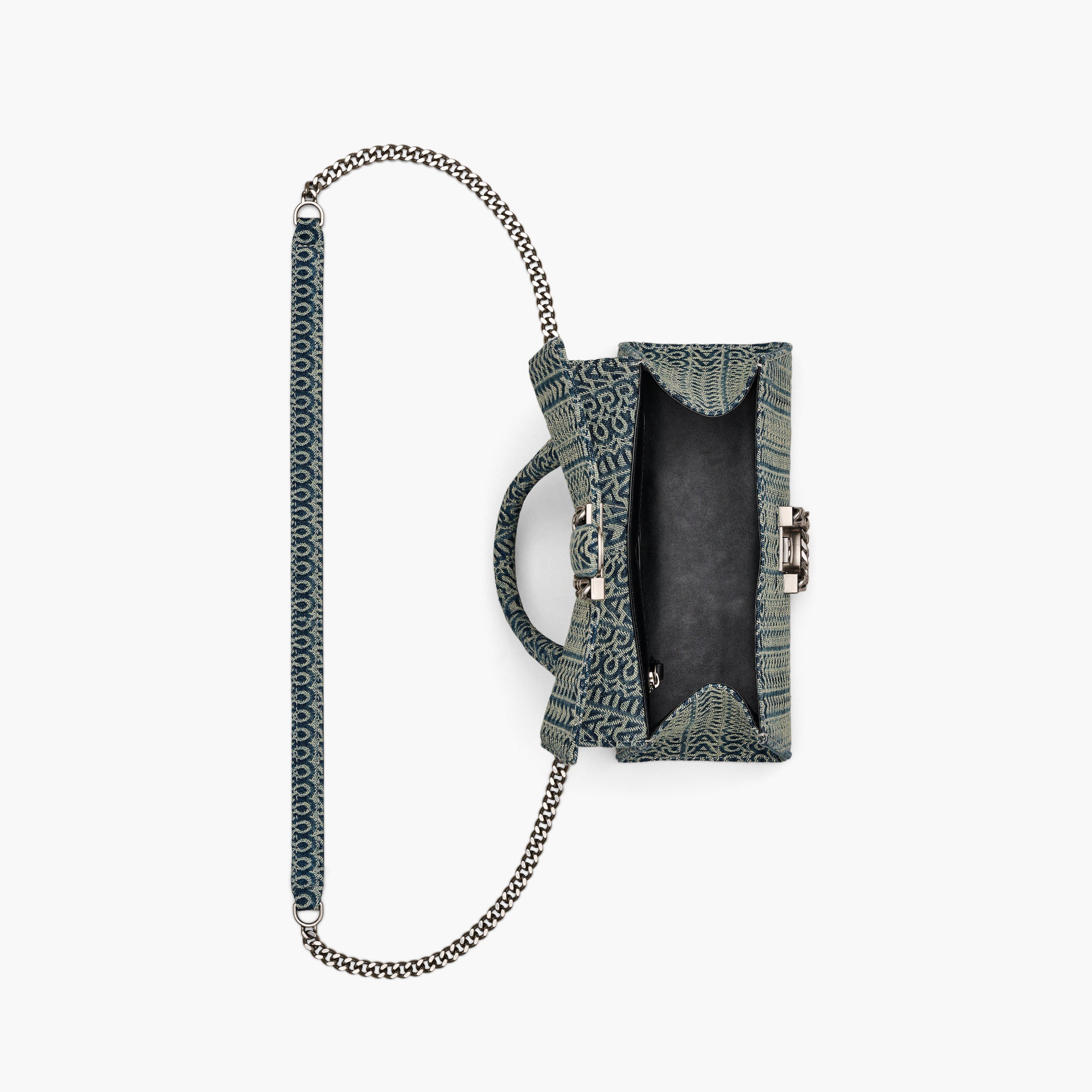 The Washed Monogram Denim St. Marc Top Handle(View All Bags)