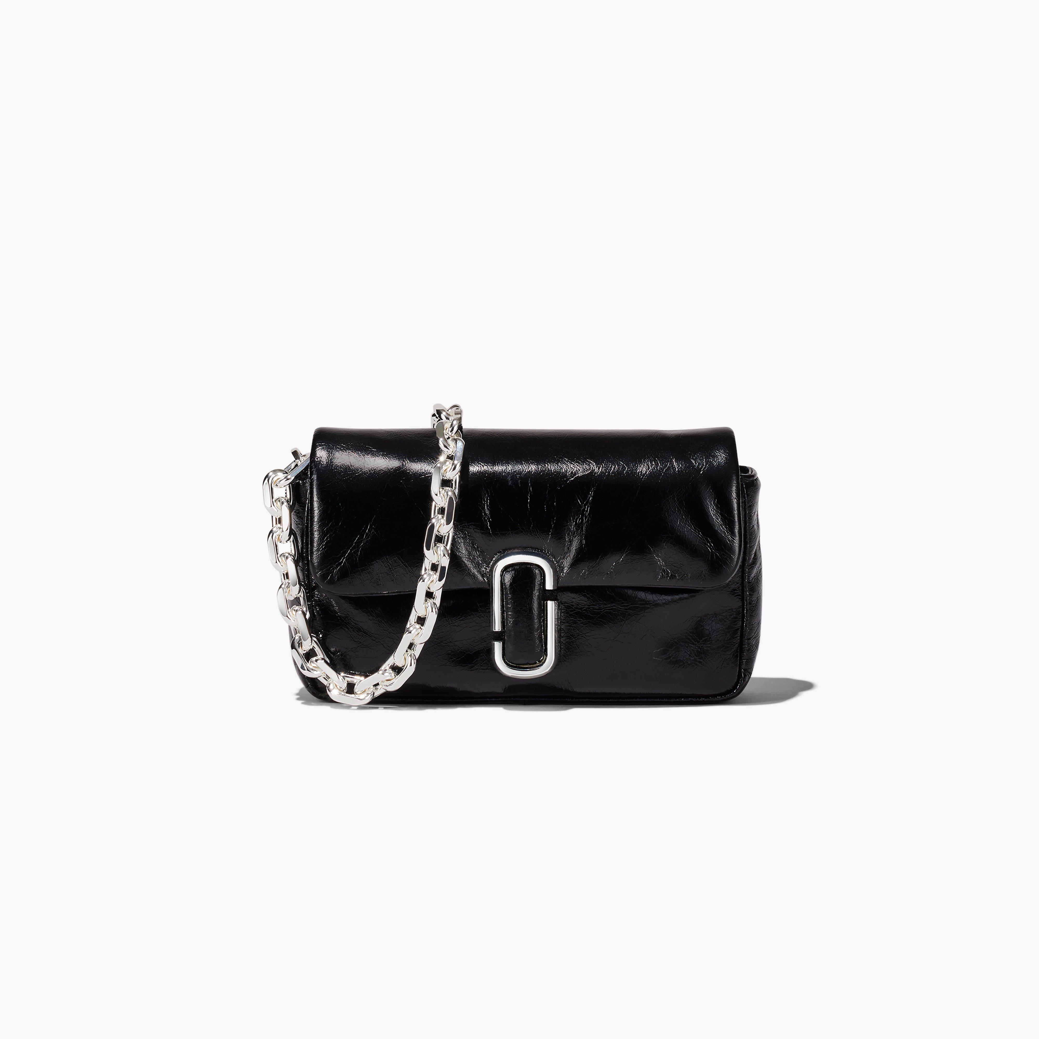 The J Marc Mini Pillow Bag - BLACK