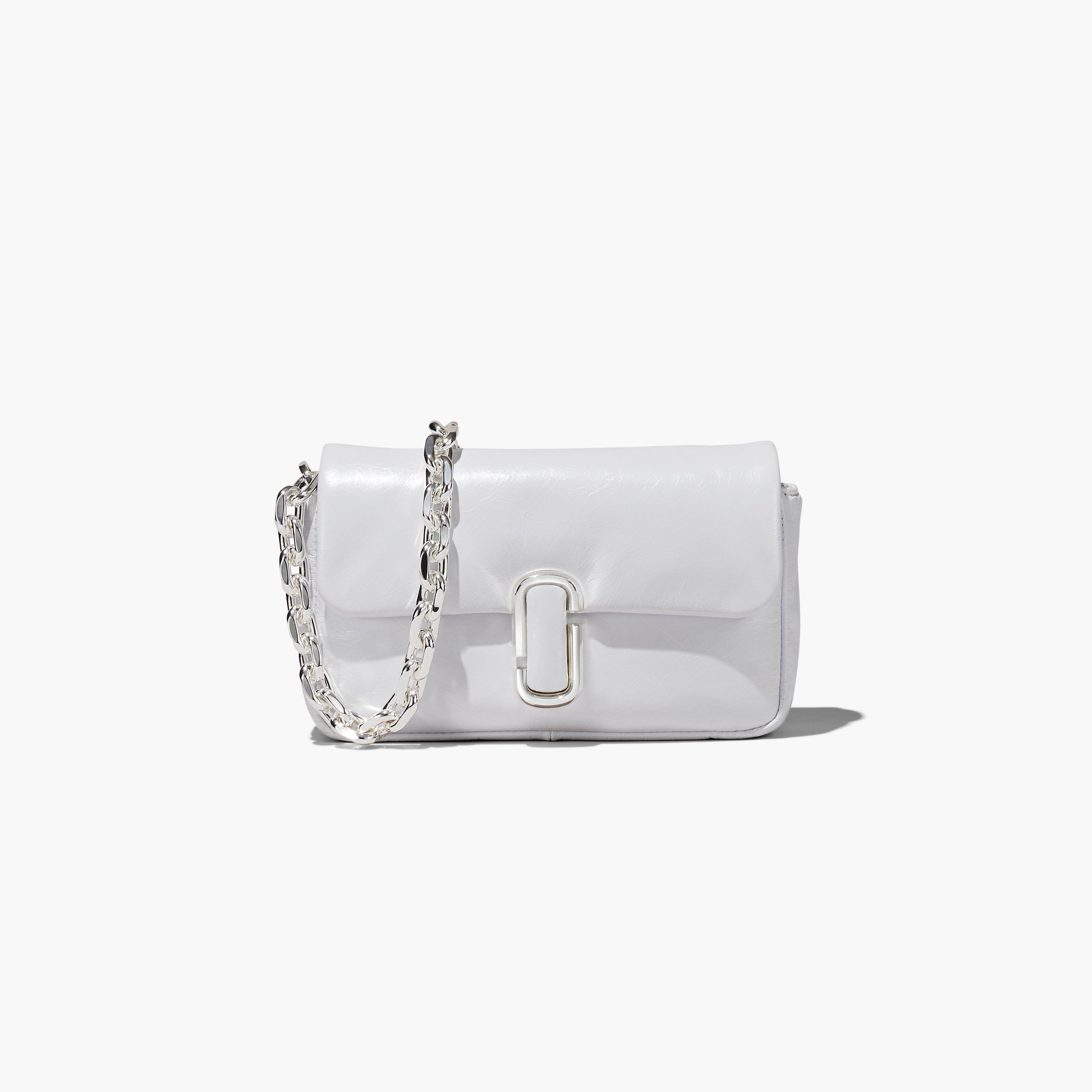 The J Marc Mini Pillow Bag - WHITE