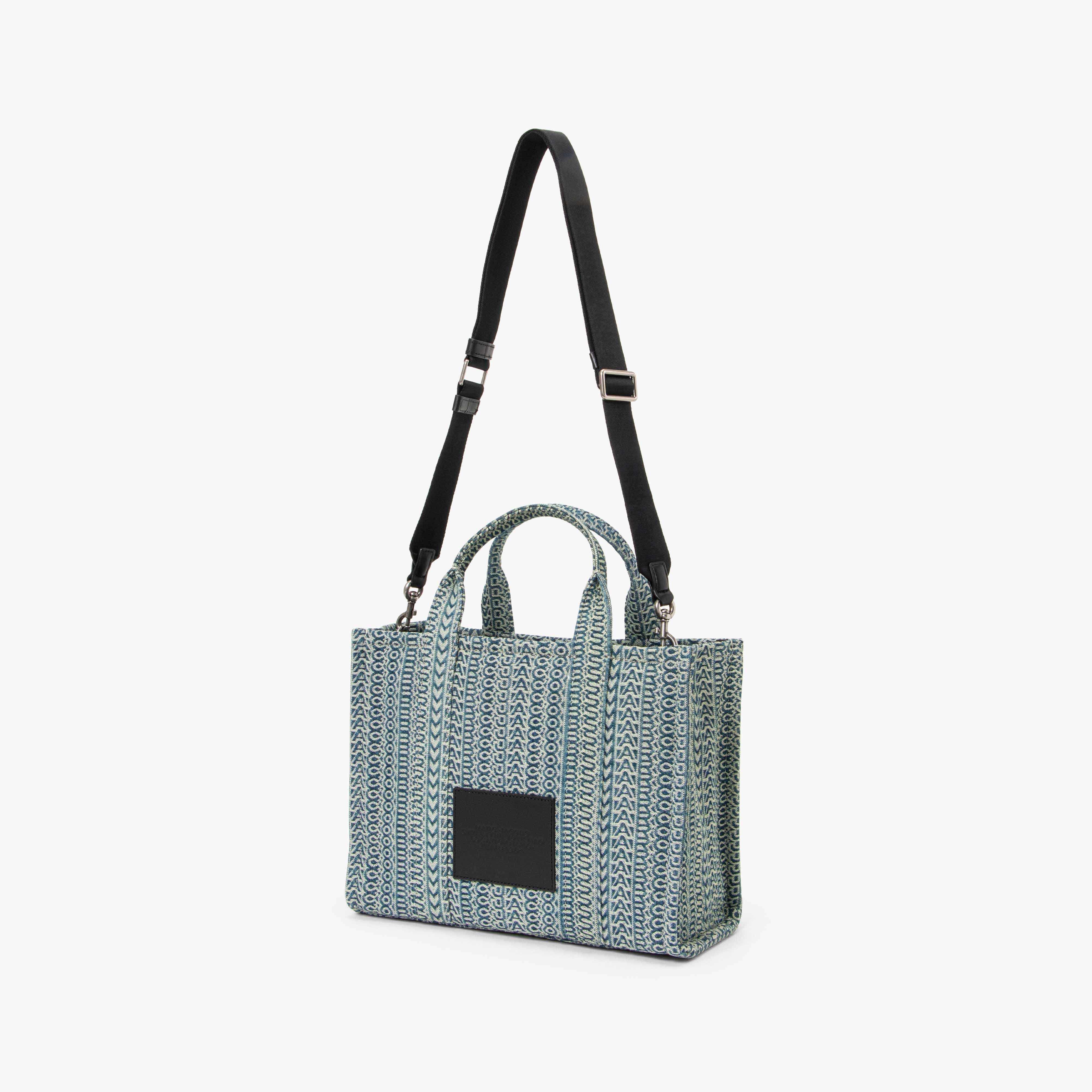 The Washed Monogram Denim Medium Tote Bag(View All Bags)