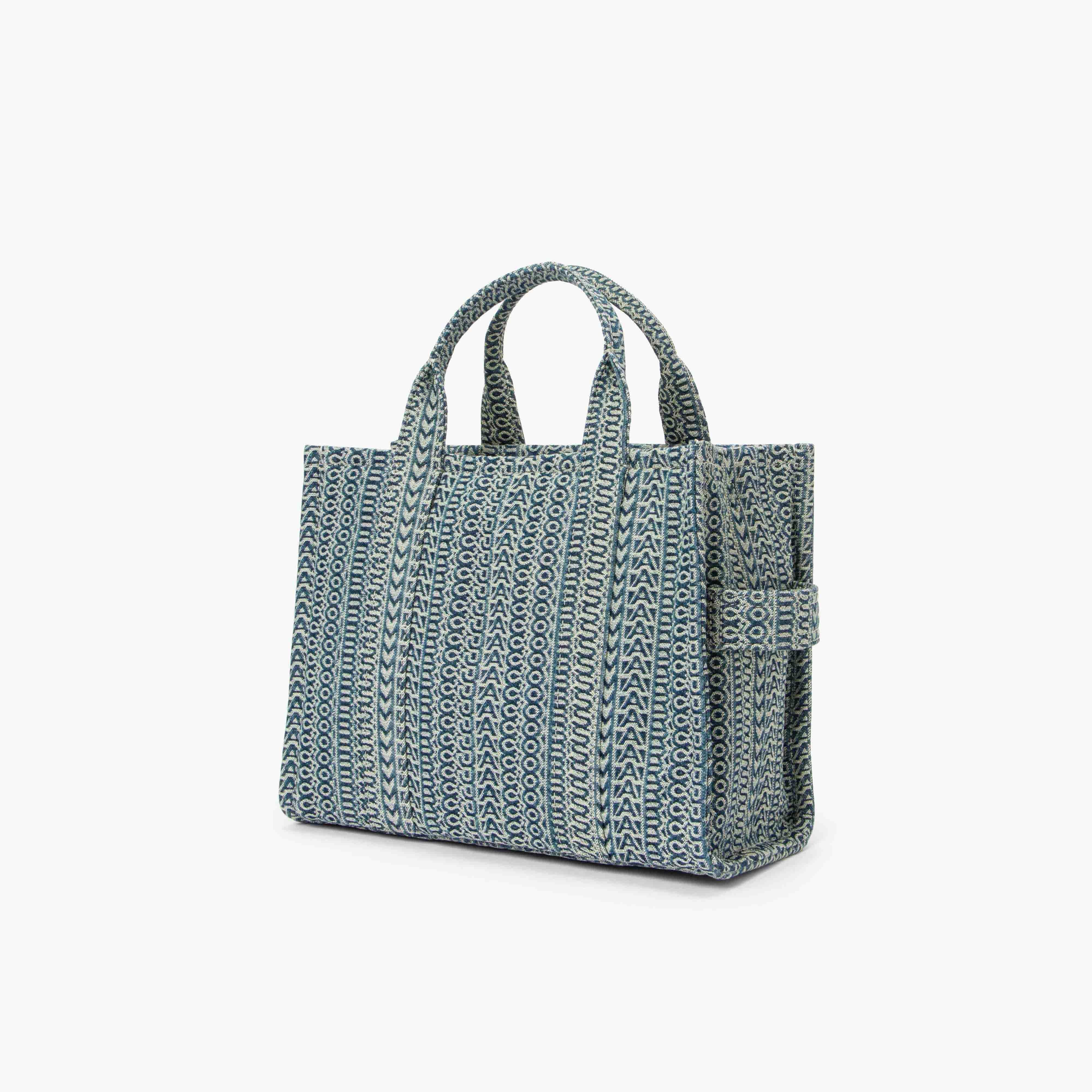 The Washed Monogram Denim Medium Tote Bag(View All Bags)
