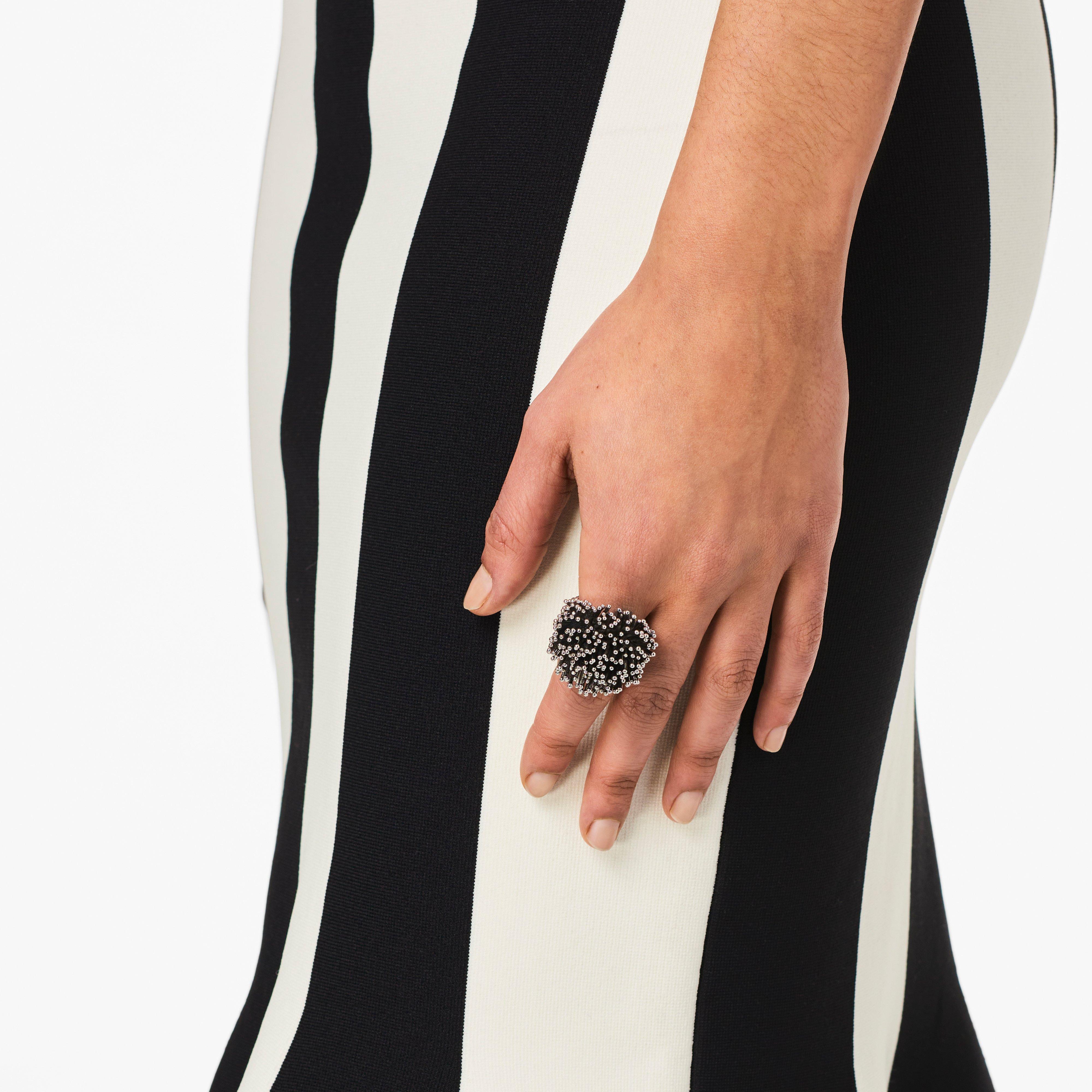 The Seaburst Ring - SILVER--Alternate view