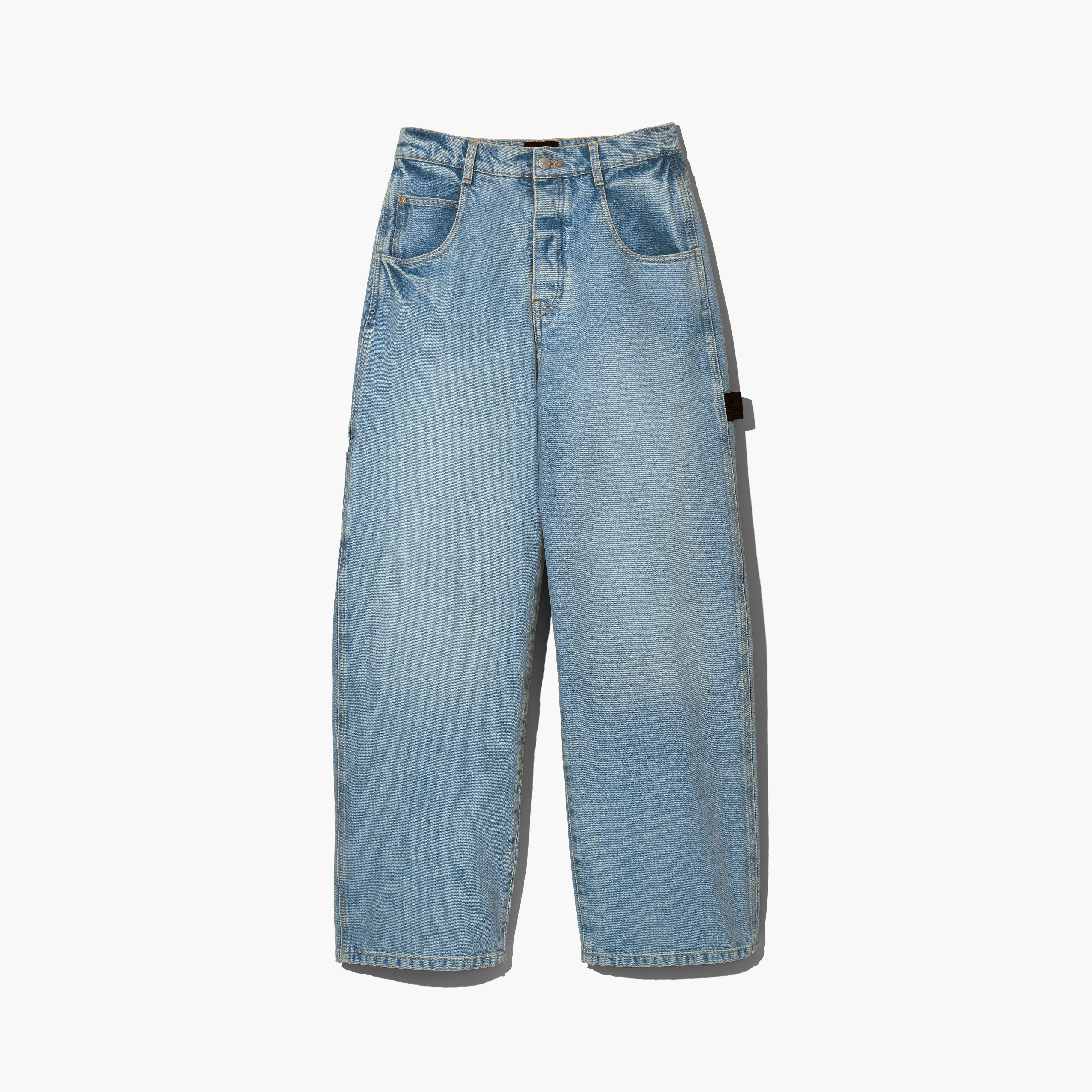 The Oversized Carpenter Jean - SUN BLEACHED DENIM--Alternate view
