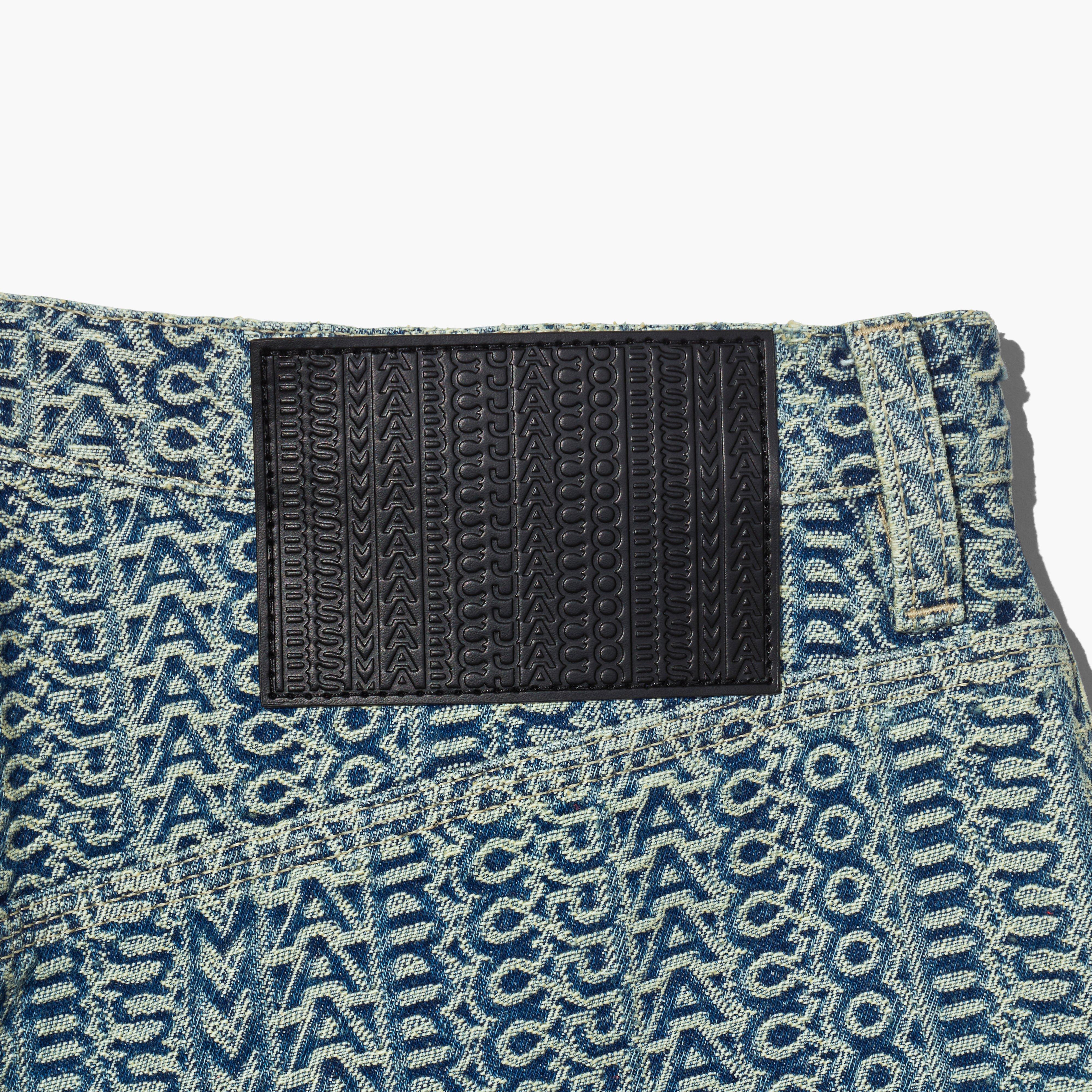 The Washed Monogram Oversized Jean(Bottoms)