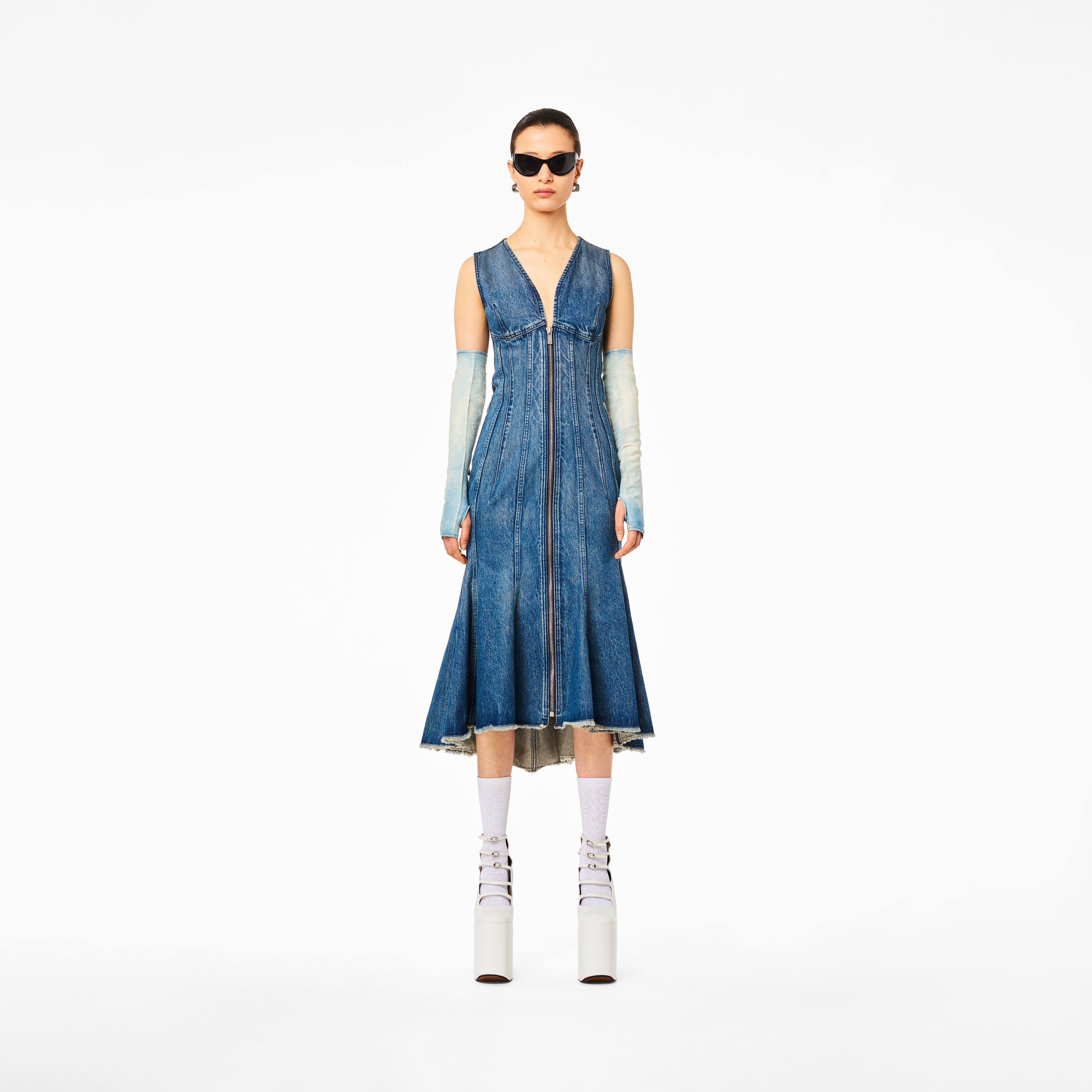 The Wave Denim Dress - SWELL DENIM