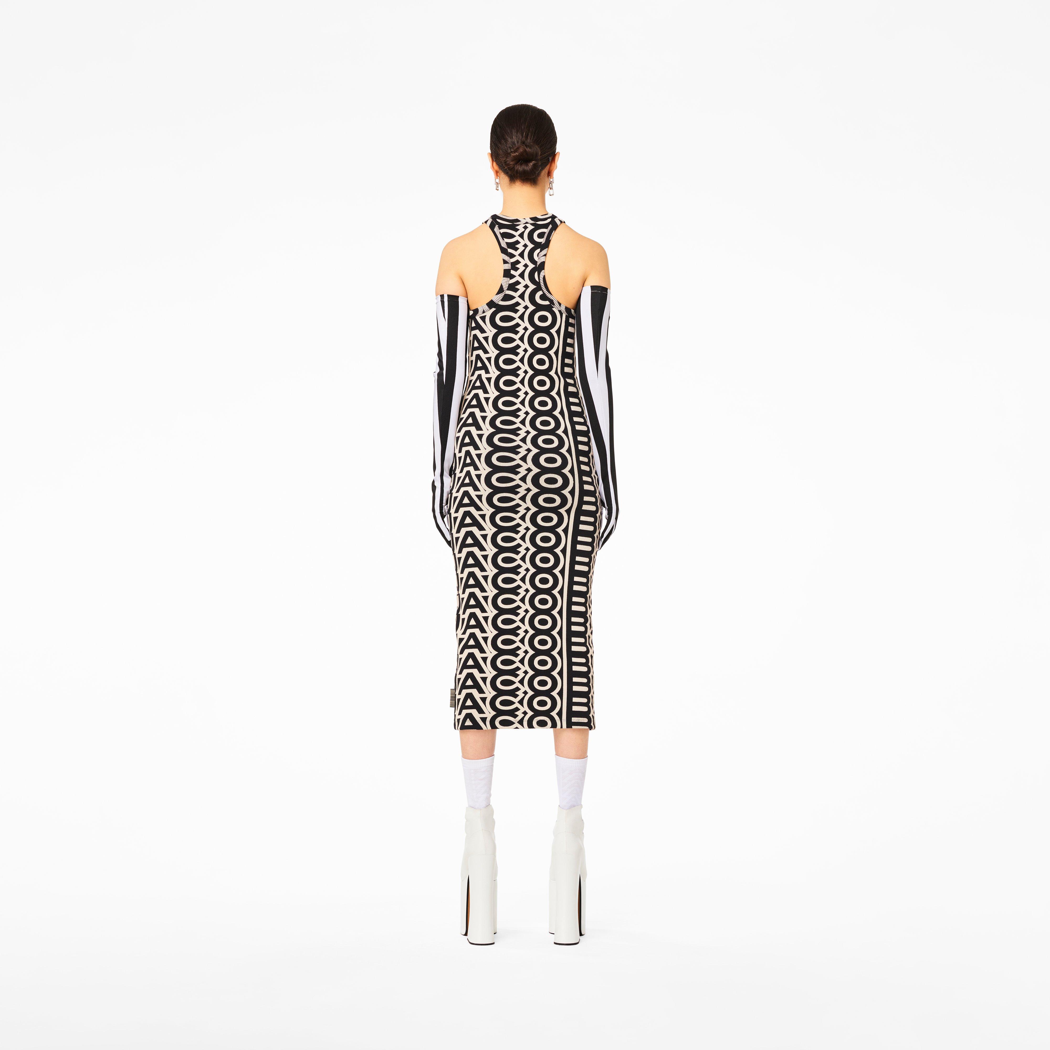 The Monogram Racer Rib Dress (null)